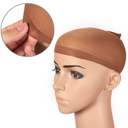 Elastic Wig Caps, Stocking Wig Caps, for Lace Front Wigs,  Kids/Men/Women, Long and Short Hair