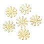 Brass Connector Charms, Cadmium Free & Lead Free, Flower Links