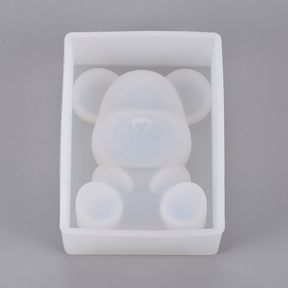 Silicone Molds, Resin Casting Molds, For UV Resin, Epoxy Resin Jewelry Making, Bear