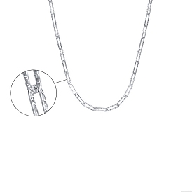 925 колье-цепочка из стерлингового серебра со скрепками