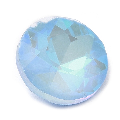 Señaló hacia cabujones de diamantes de imitación de cristal, facetados, diamante