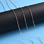 Латунные кабельные цепи, пайки, с катушкой, Плоско-овальные