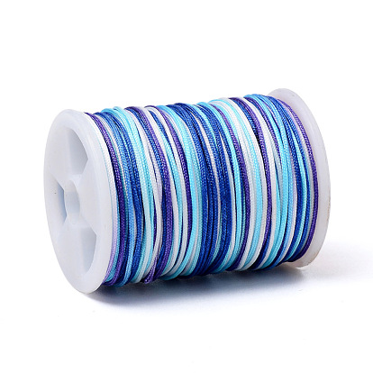 Segment Dyed Polyester Thread, Braided Cord