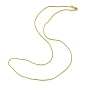 Collier chaîne serpent rond en laiton pour femme