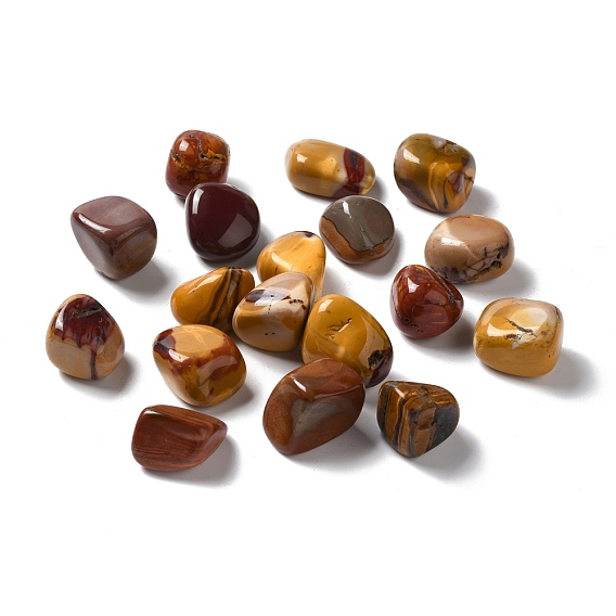 Natural Mookaite Beads, No Hole, Nuggets, Tumbled Stone, Vase Filler Gems
