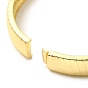Овальный шарнирный браслет из циркония, настоящие позолоченные украшения из латуни для женщин