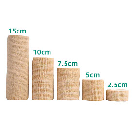 Bandage multifonctionnel en tissu non tissé, bandage élastique sport auto-adhésif, bandage adhésif