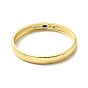 Cubic Zirconia Oval Hinged Bangle, Real 18K Gold Plated Brass Jewelry for Women