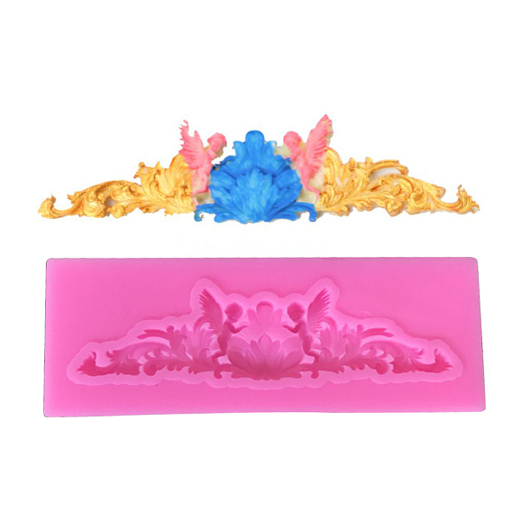 Food Grade Silicone Molds, Fondant Molds, For DIY Cake Decoration, Chocolate, Candy, UV Resin & Epoxy Resin Jewelry Making,