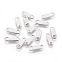 304 Stainless Steel Chain Tabs, Chain Extender Connectors, Oval