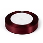 Ruban de satin, 3/4 pouces (20 mm), 25yards / roll (22.86m / roll), 250 yards / groupe, 10 rouleaux / groupe