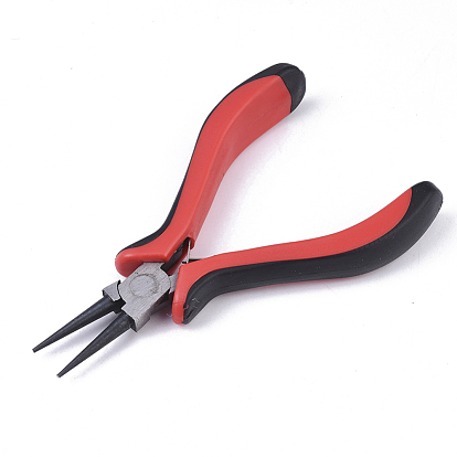 45# Steel Jewelry Plier Sets, Including Round Nose Plier, Side Cutting Plier, Wire Cutter Pliers and Flat Nose Plier