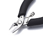 Stainless Steel Mini Diagonal Cutting Pliers, Flush Cutter, Ferronickel, with PVC Handle