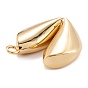 Brass Pendants, Long-Lasting Plated, Fortune Cookie Charms