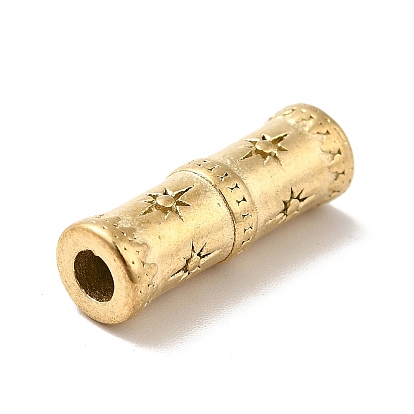 Placage ionique (ip)304 billes de tube en acier inoxydable, baton de bambou