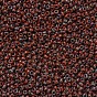Cuentas de rocailles redondas miyuki, granos de la semilla japonés, 11/0, colores opacos picasso