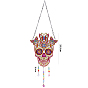 Diy смола Ловец солнца кулон украшения Алмазная картина комплект, для украшения дома, череп, Хэллоуин тема