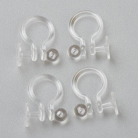 Resultados del pendiente de clip de plástico, para los oídos no perforado