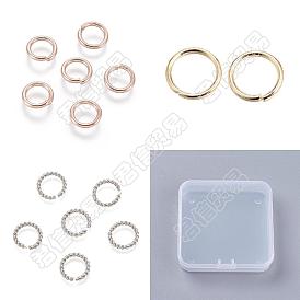 Unicraftale 150Pcs 3 Style 304 Stainless Steel Jump Rings, Open Jump Rings