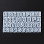Letter & Number DIY Silicone Pendant Molds, Quicksand Molds, Shaker Molds, Resin Casting Molds