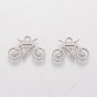 304 Stainless Steel Charms, Bicycle