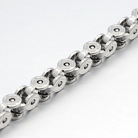 304 Stainless Steel Chains, Unwelded, 5mm