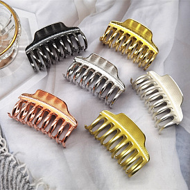 Retro Metal Hair Clip for Women, Large Size Shower Claw Clamp Accessory