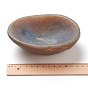 Raw Natural Agate Stone Ashtray Home Display Decorations, Dyed & Heated, Bowl