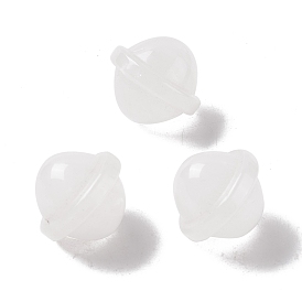 Natural Quartz Crystal Beads, No Hole, Saturn Shape