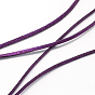 Eco-Friendly Faux Suede Cord, Faux Suede Lace, with Glitter Powder, 2.7x1.4mm, about 100yards/roll