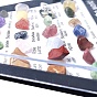 Colecciones de pepitas de piedras preciosas naturales, para la enseñanza de las ciencias de la tierra