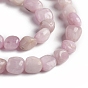 Natural Kunzite Beads Strands, Tumbled Stone, Nuggets