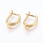 Brass Hoop Earrings