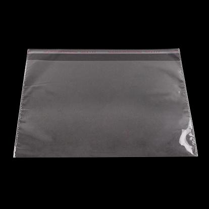 OPP Cellophane Bags, Rectangle, 20x24cm, Unilateral Thickness: 0.035mm