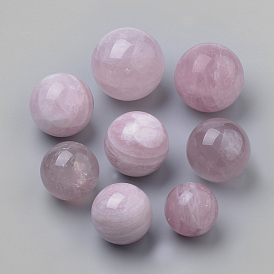 Décorations naturelles en quartz rose, sphère de pierres précieuses, ronde