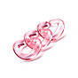 Transparent Acrylic Linking Rings, Quick Link Connectors, for Cable Chains Making, Twisted Oval