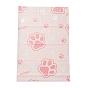 PE Plastic Self-Adhesive Packing Bags, Rectangle with Pattern