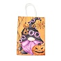 Halloween Theme Kraft Paper Gift Bags, Shopping Bags, Rectangle, Colorful