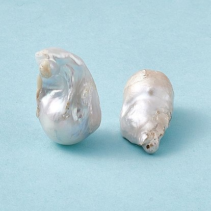 Perles de perles de keshi naturelles baroques, nuggets