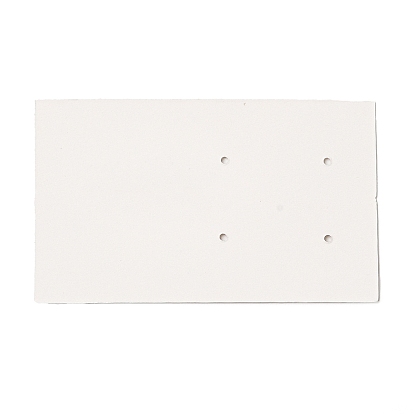 Карточки для демонстрации прямоугольных бумажных серег-гвоздиков, Карточка для демонстрации ювелирных изделий для хранения сережек