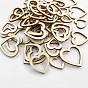 Unfinished Wood Heart Shape Discs Slices, Wood Pieces for DIY Embellishment Crafts