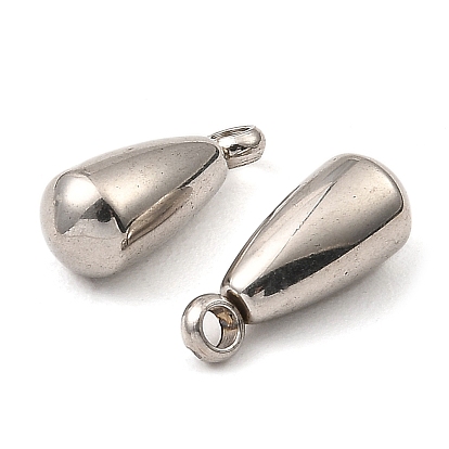 201 Stainless Steel Tail Chain Drop Charms