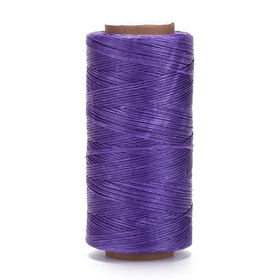 Waxed Polyester Cord, Micro Macrame Cord, Waxed Sewing Thread, Flat