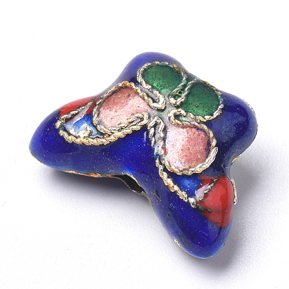 Handmade Cloisonne Beads, Flower