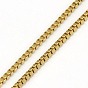 Trendy Unisex 201 Stainless Steel Box Chain Necklaces, with Lobster Claw Clasps