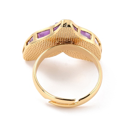 Регулируемое кольцо на палец из смолы с рыбьим хвостом русалки, латунное кольцо для девочек женщин, золотые