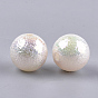 Acryliques perles imitation de perles, couleur ab , ronde