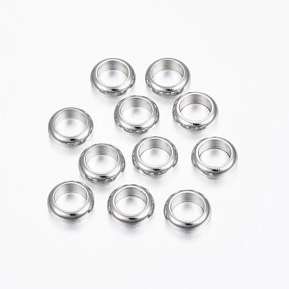 304 Stainless Steel Spacer Beads, Ring