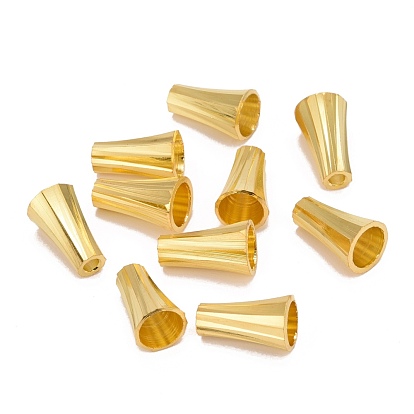 Brass Bead Caps, Cone, Apetalous