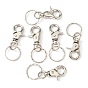 Iron Swivel Clasps with Key Rings